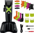 GAMMA+ Tondeuses à cheveux, Noir, Tondeuse à Cheveux Professionnelle Homme XCEED Clipper, Moteur Vector IN2 avec Contrôle Direct du Couple