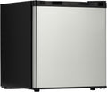 AffinityFurn bureau, 46 L, 51 cm, Blanc, Mini Bar, Frigo Camping Car, Thermostat Mécanique, 1 Étagère, Éclairage Intérieur LED