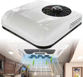 HENGCMM Climatiseurs, 68,5 cm × 68 cm × 14,5 cm, 850 W, 24 V/12 V, seulement 20 dB, 12 V, blanc/rouge, Climatiseur /24 V Cc