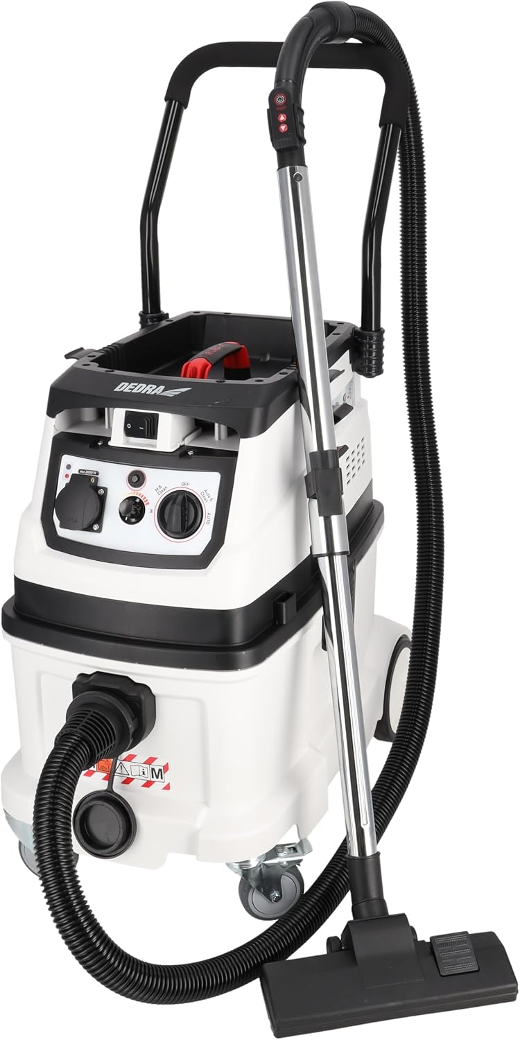 Dedra Aspirateurs balais et balais électriques, 40 l, Noir, Aspirateur avec Fonction de Nettoyage Automatique du Filtre