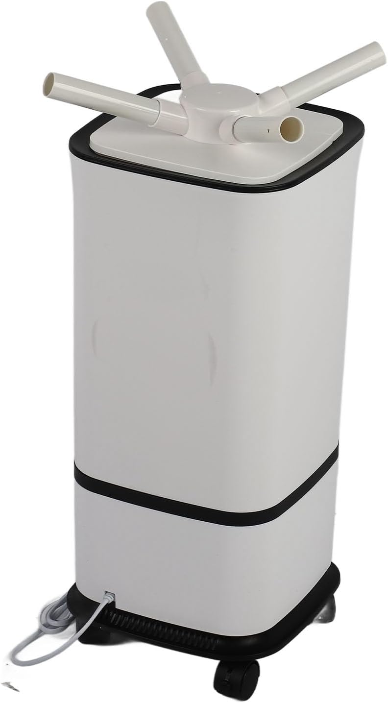 TOPINCN Humidificateurs, 16 L, ≤35 dB(A), ABS, céramique, Noir, Humidificateur pour la Maison, Grande Pièce