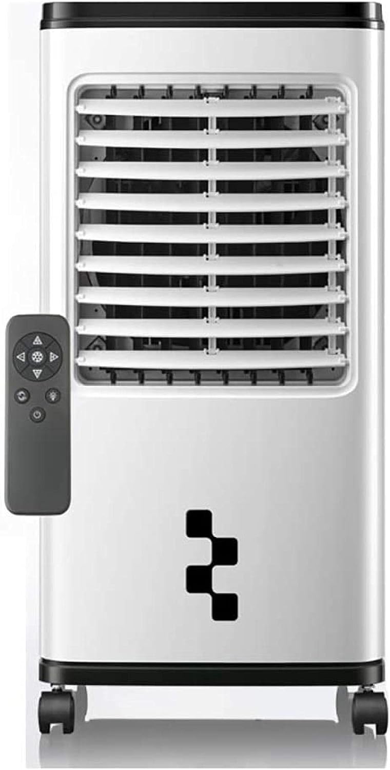Climatiseur purificateur d'air, Blanc, pour la Maison, s Circulateur d'air Compact télécommandé Espace Mobile Super Silencieux