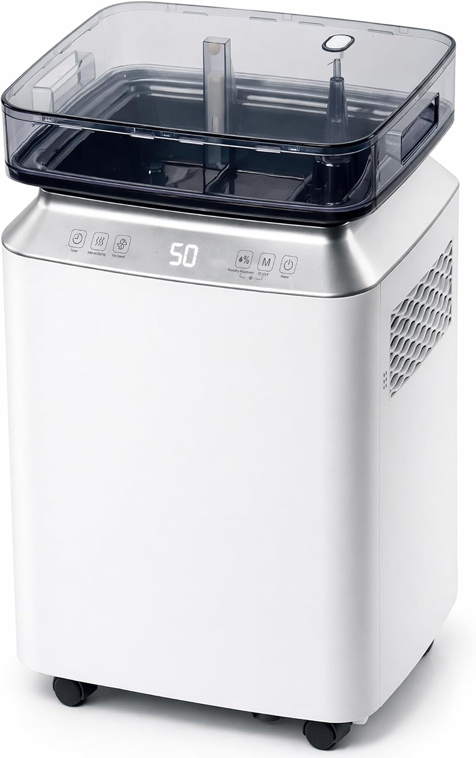megonia déshumidificateur, 80 L, 8 L, 170 m, Blanc