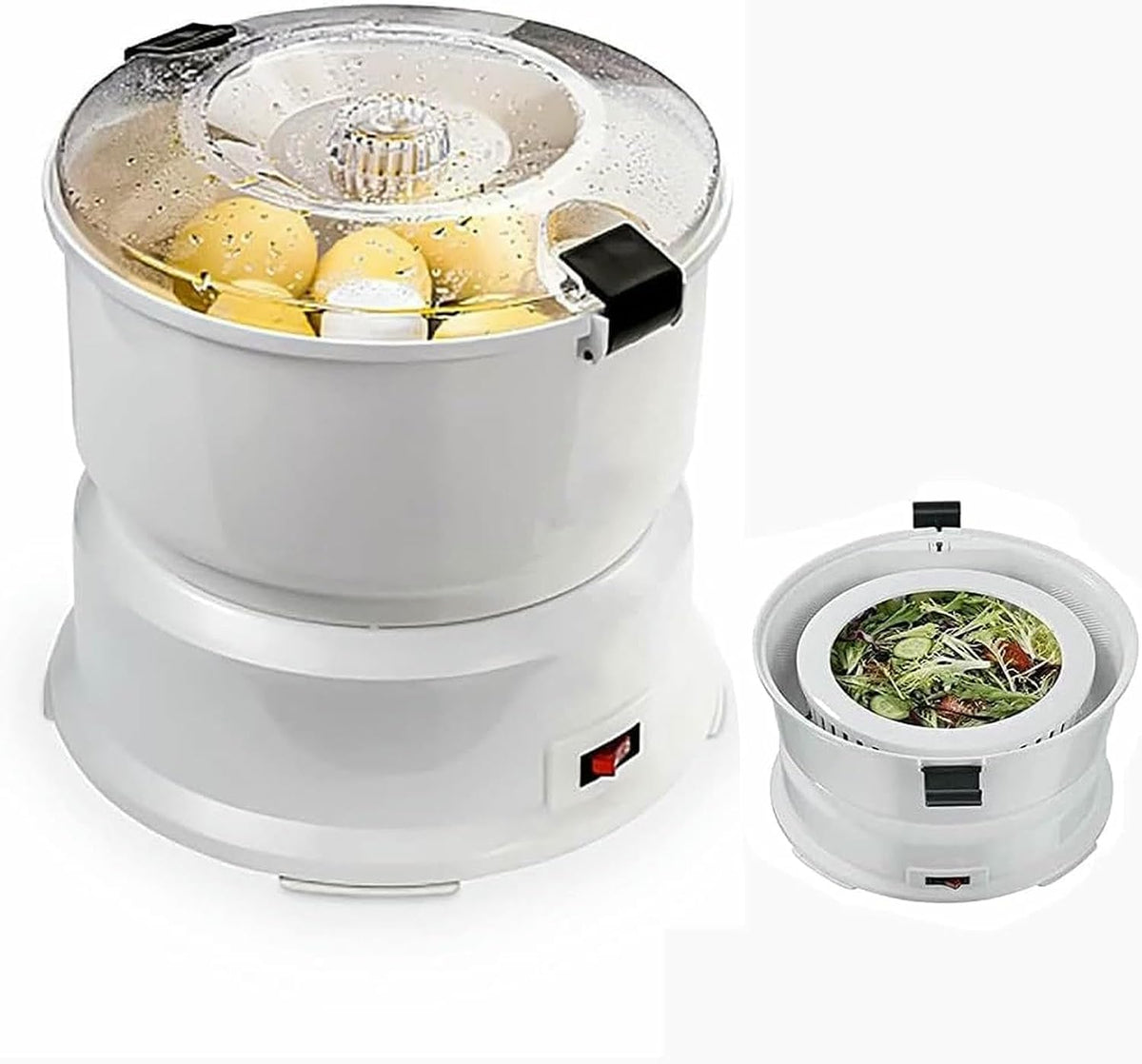 FLYIODFCXV déshydrateur alimentaire, 27 x 27 x 25,5 cm, 85 watts, 1 kg, Noir, Éplucheuse à pommes de terre