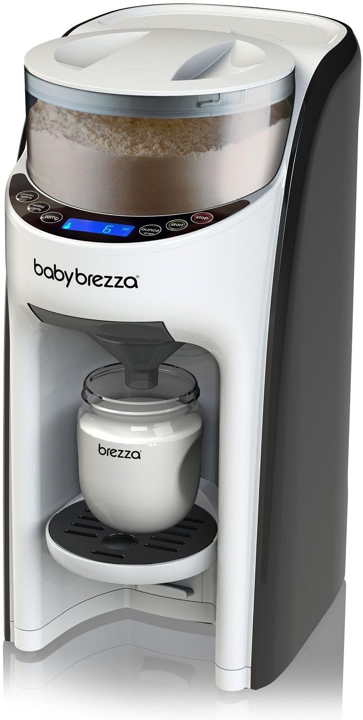 Baby Brezza Chauffe-biberons, Noir, Préparateur de biberons automatique Formula Pro Advanced