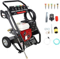 CHIMHOON nettoyeur haute pression, NL 150., 56 x 50 x 81 cm., 7,5 HP, 4900 W, 190 bar, fer, caoutchouc, PVC, Noir, professionnel 7