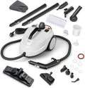 Helloshop26 nettoyeur vapeur, 2000 W, 220 V-240 V AC 50Hz, 37 x 26 x 25 cm, Blanc & Noir