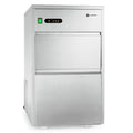 KLARSTEIN machine à glaçons, 160 W, 26 kg, Argenté, - Pro pour Transparents, Usage Domestique & Professionnel