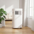 climatiseur portable ZHIQXUE, 12000 BTU, 5000 Btu, Noir, Climatiseur Mobile avec Prise UK, Refroidissement Silencieux et Déshumidificateur