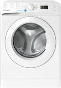 Indesit lave-linge, 7,0 kg, Blanc, Machine à laver sans installation à chargement frontal : - BWSA 7125X WV FR