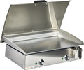 Planchaelec plancha, Argenté, Pack Lux 600 Inox avec son Couvercle et 2 Ustensiles