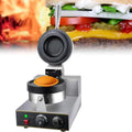 Dfdieratve Machines à gaufres et croques, 1200 W, 110 V/220 V, Noir, Presse à Panini Brioche Burger Réchauffeur Commercial