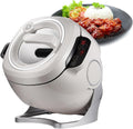 JYHHGDS Couteaux électriques, 365 x 370 x 310 mm., 6 L, 1000 W, 2000 W, 220 V, Noir, Cuiseur Automatique, Wok de pour Riz Frit /