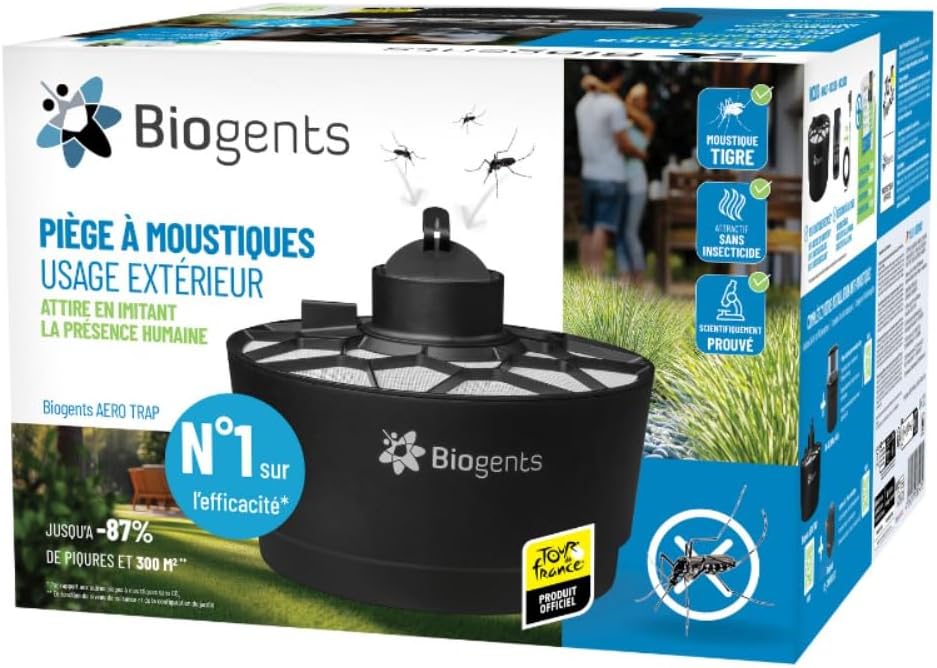 Biogents Moustiques, 300 m, Noir