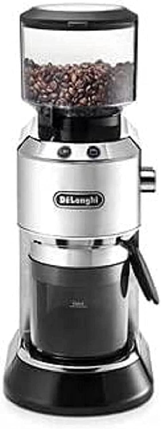 De'Longhi Moulins électriques à meules, Argenté, kg 520.m Moulin à café électrique, Filtre Adoucisseur D'eau