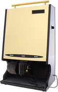 JFGCTYHXY Cirages pour chaussures, AC220 V/50HZ, panneau composite + plaque épaisse en acier inoxydable coloré, Doré, Cireuse à chaussures