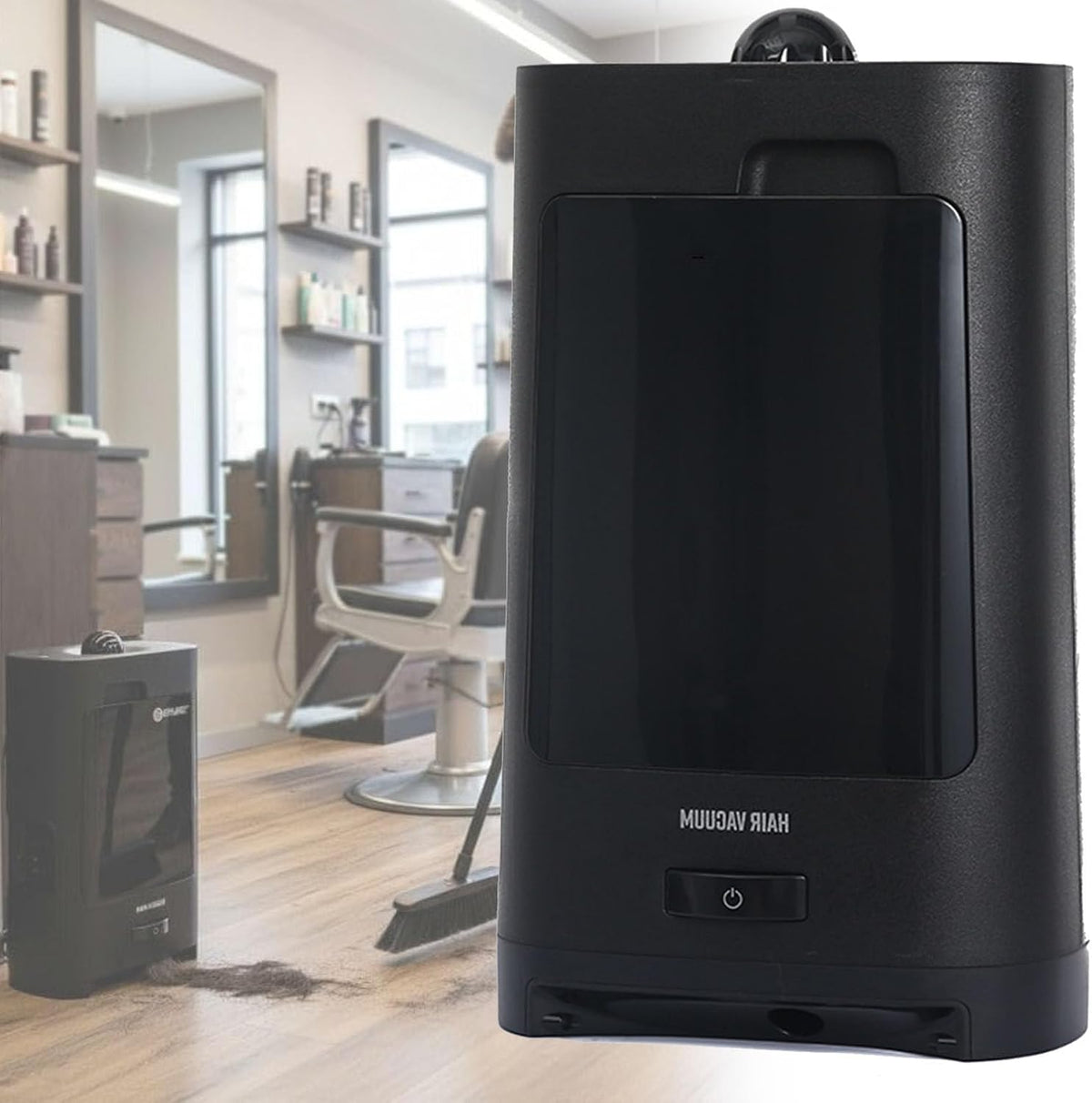ylpddmm Aspirateurs balais et balais électriques, 1400 W, Noir, Aspirateur de Salon de Coiffure, Aspirateur sans Contact