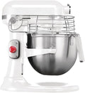 KitchenAid robot pâtissier, 325 W, 6,9 L, Blanc/Argenté, Professional - sur socle 5KSM7990XBWH, 10 vitesses