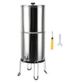 Adfaga Filtres sous éviers, 2,9 GAL, Acier inoxydable, Argenté, le camping