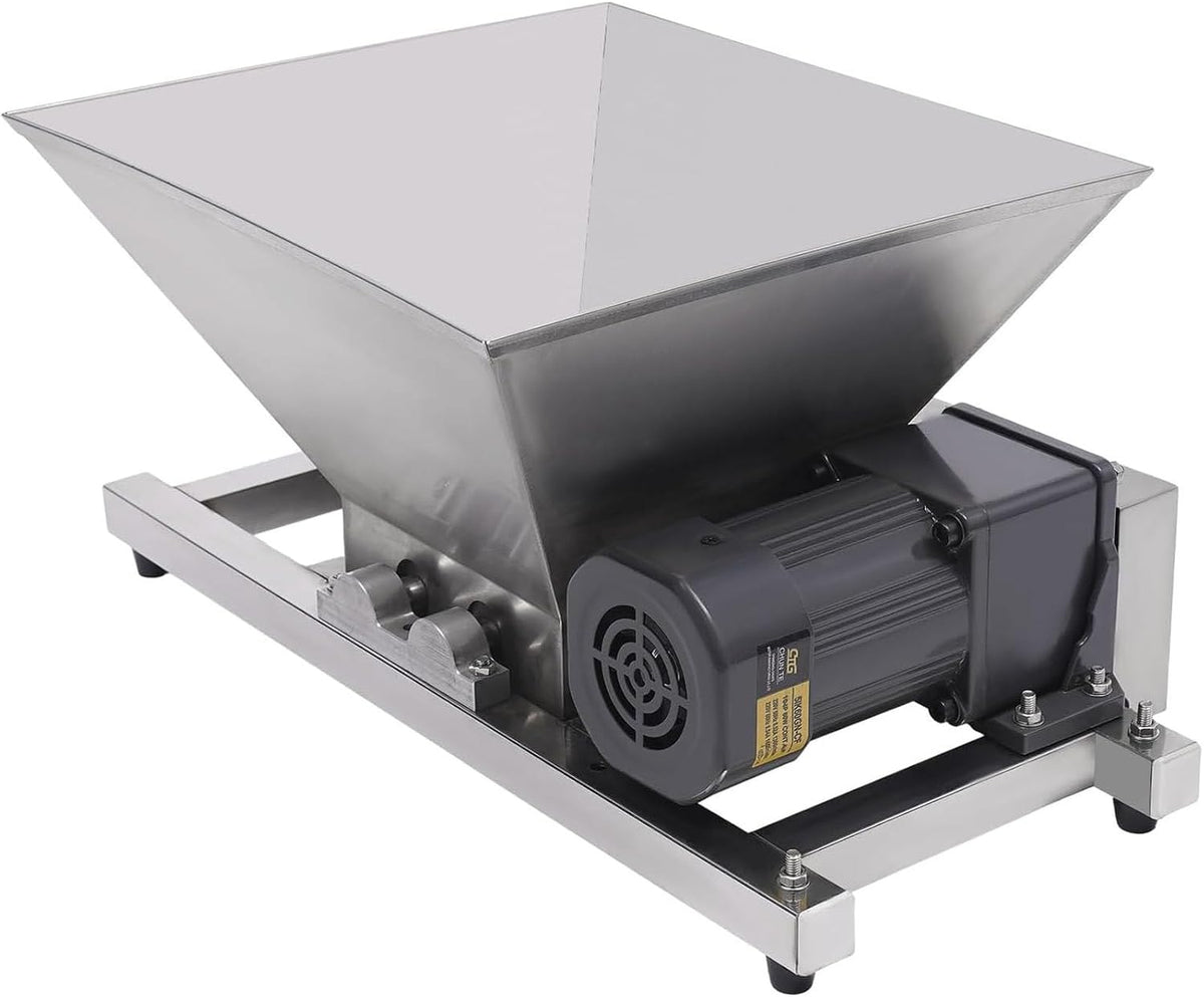 PioMue broyeur, 52 x 30 x 38 cm / 20,47 x 11,81 x 14,96 pouces, 4 litres, 60 W, 110 V/220 V, 50 Hz/60 Hz, 4 l, Argent