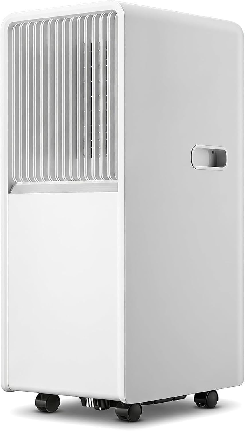 GYFGRTQ climatiseur portable, 12000 BTU, 48 dB, 14000 Btu, Blanc, Climatiseur Mobile Silencieux pour Maison et Bureau
