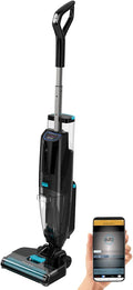 Sichler Haushaltsgeräte aspirateur balai sans fil, 118 x 29,7 x 28,1 cm, poids : 4,63 kg, Noir