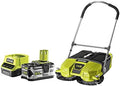 RYOBI Aspirateurs balais et balais électriques, 18 V, 0G, 5.0 Ah, 2.0 Ah, Noir