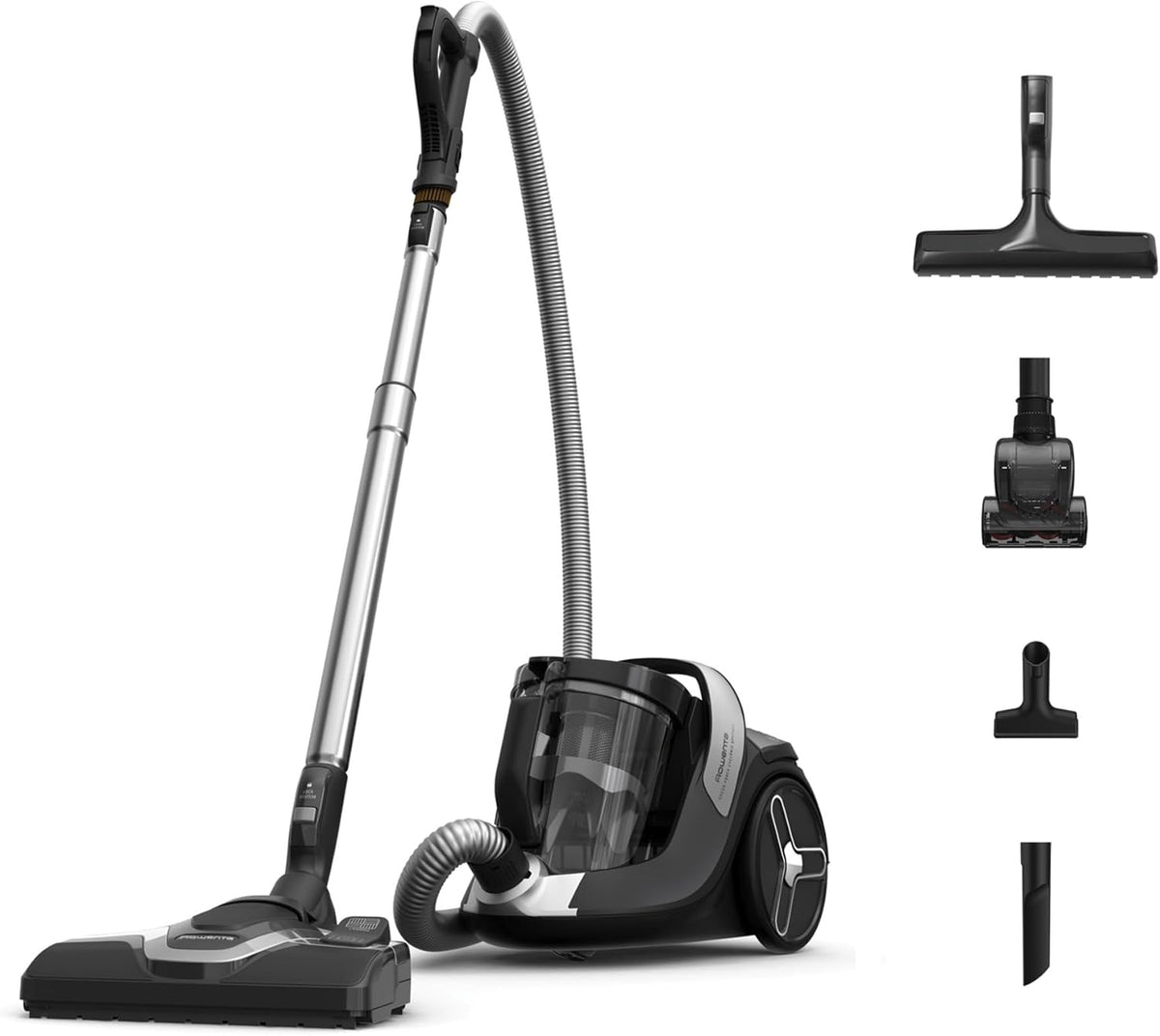 Rowenta Aspirateurs traîneaux, 2.5 L, 500 W, Vert, - Aspirateur sans Sac Green Force Cyclonic Effitech