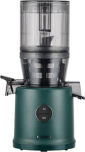 Hurom Extracteurs de jus à vis simple, 2,2 L, 200 W, Vert, H80-ST Extracteur de Jus à Froid, Slow Juicer pour Fruits & Légumes