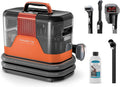 canapé Rowenta, 1150w, 13 kPa, Orange/Noir, - Shampouineuse Clean It Hot & Cold Orange et - - Noir