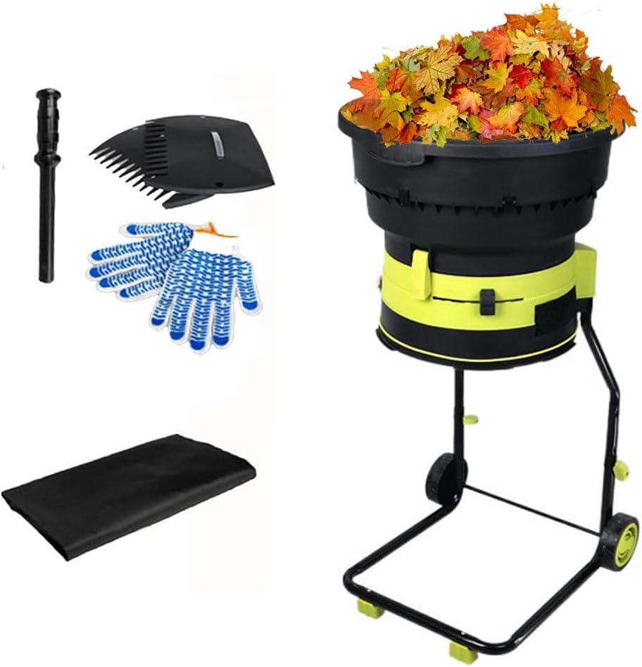 DHMYYXGS broyeur, 208 L/min, 2 500 W, 2500 W, 8000 TR/Min, 20 m, Noir, Feuilles électrique, Branches électrique