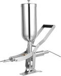 Shalmidor Machines à donuts, 60 x 65 cm / 23,62 x 25,6 pouces, 5 litres., 5 l, acier inoxydable 304., argenté