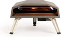 CREATE four à pizza, 30,5 cm, 40 cm, Argenté, /PIZZA MAKER PRO 16'/ portable à gaz/Acier inoxydable et pierre