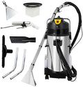 Nettoyeur nettoyeur de tapis, 20 L/40 L/60 L/80 L, 1034 watts, 80 L, 40 L, acier inoxydable, plastique, Noir