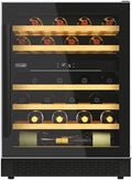 De'Longhi Caves à vin autoportantes, 134 litres., 39 dB, Marron, CA6DZ6G Cave réfrigérée à vin, à encastrer