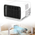 GZGHRZQS climatiseur portable, 398,78 × 299,72 × 254 mm / 15,7 × 11,8 × 10 pouces, 2700 BTU, 280 W, 45 DB, Blanc
