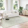 Runheo Tapis de décoration, 240 x 340 cm, polyester., vert., terrasse - Durable - Protège le sol - Convient au chauffage au sol
