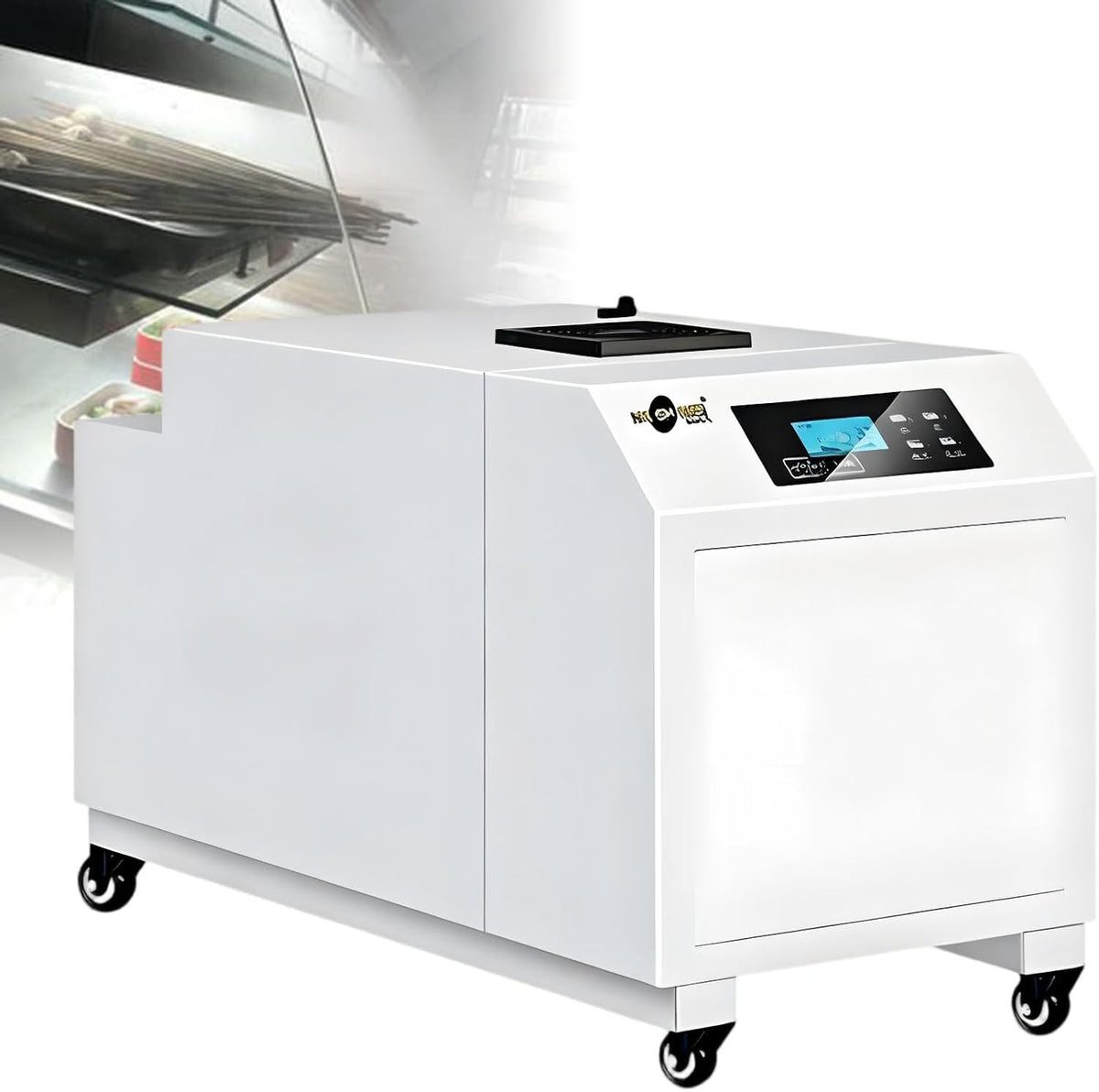 ExoticaBlend Humidimètres, 6KG, Acier inoxydable, Argenté, Humidificateur Industriel et Agricole à Ultrasons en Acier Inoxydable
