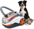 canapé THOMAS, Noir, CYCLOON Hybrid Pet & Friends, Aspirateur cyclonique sans sac pour tapis, sols durs, aspirateur avec filtre à eau pour odeurs
