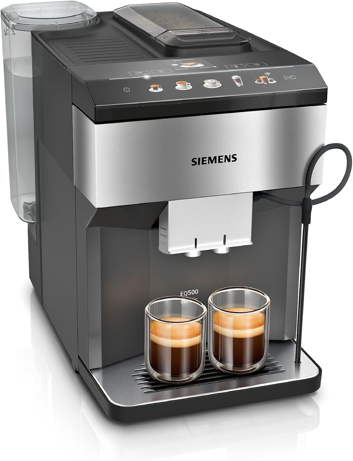 SIEMENS machine à café, Noir/Argenté, TP516RX3 EQ500 - automatique