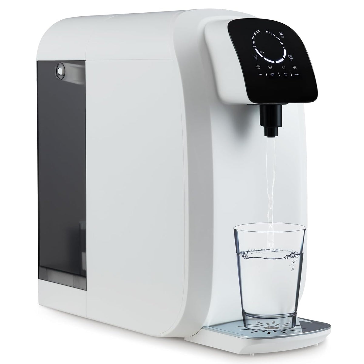 GOPLUS Distributeurs d'eau chaude, 220-240 V, 50 Hz, 7 L, 2 L, ABS, Blanc, Système d'Osmose Inverse pour Eau Potable