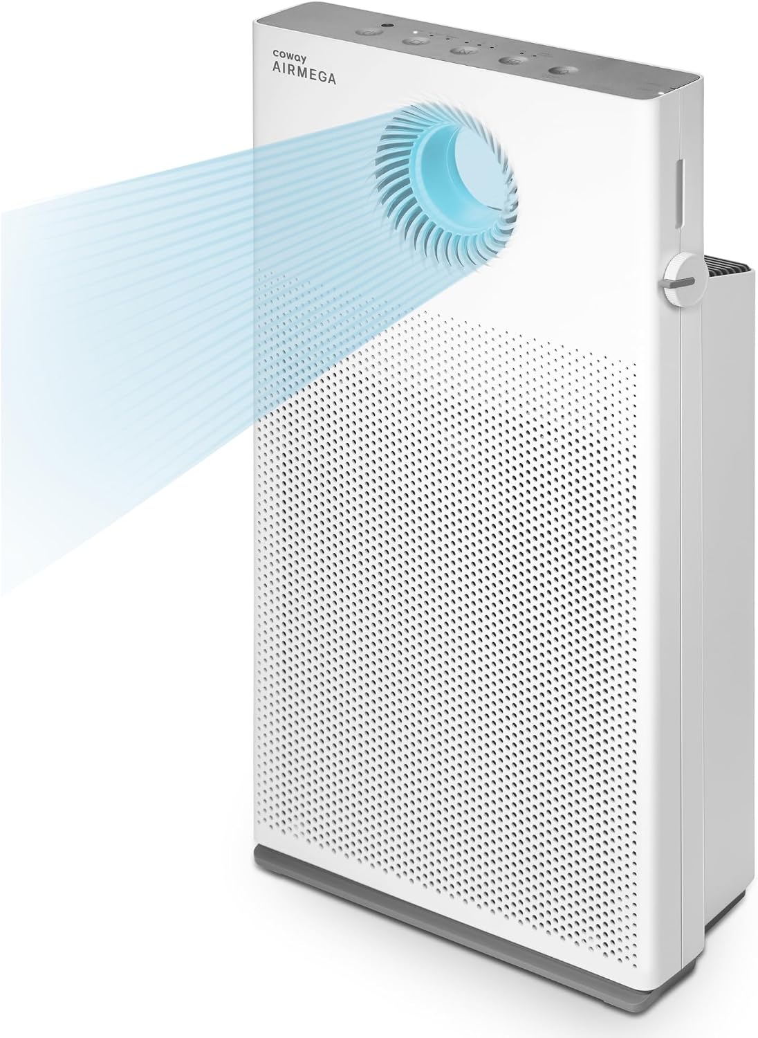Coway purificateur d'air, 402 m, 20 dB, Blanc, Puissant HEPA pour Animaux Allergies, AIRMEGA JET, Flux MegaJet ciblé ou large
