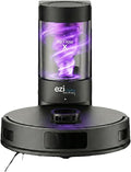 EZICLEAN robot aspirateur, Noir, Laveur LIDAR connecté avec Base de vidage Airflow X