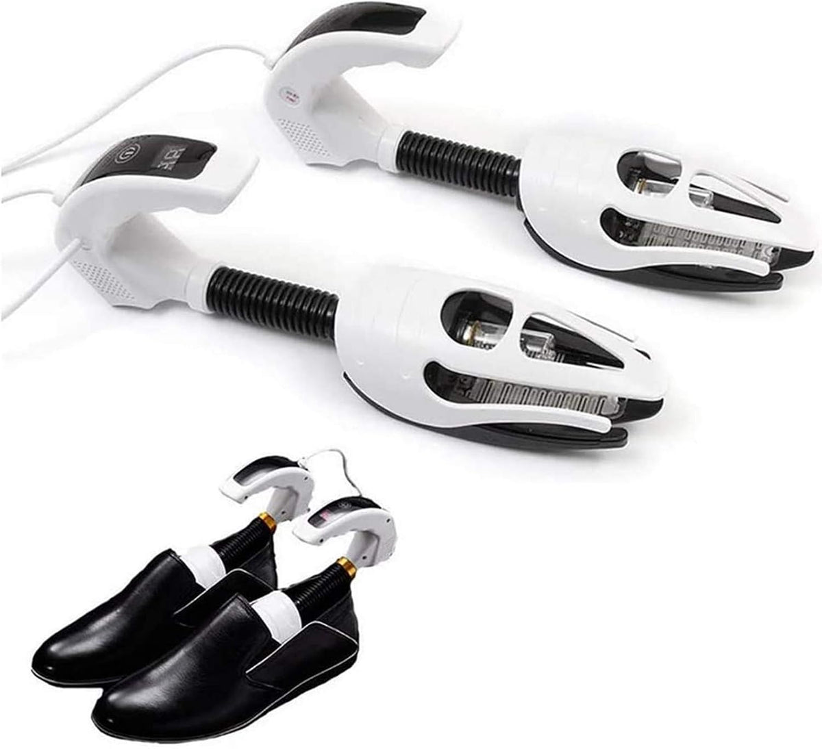 LJPZYOY Kits de cirage, 2 pièces, Noir, Sèche-Chaussures avec stérilisation UV