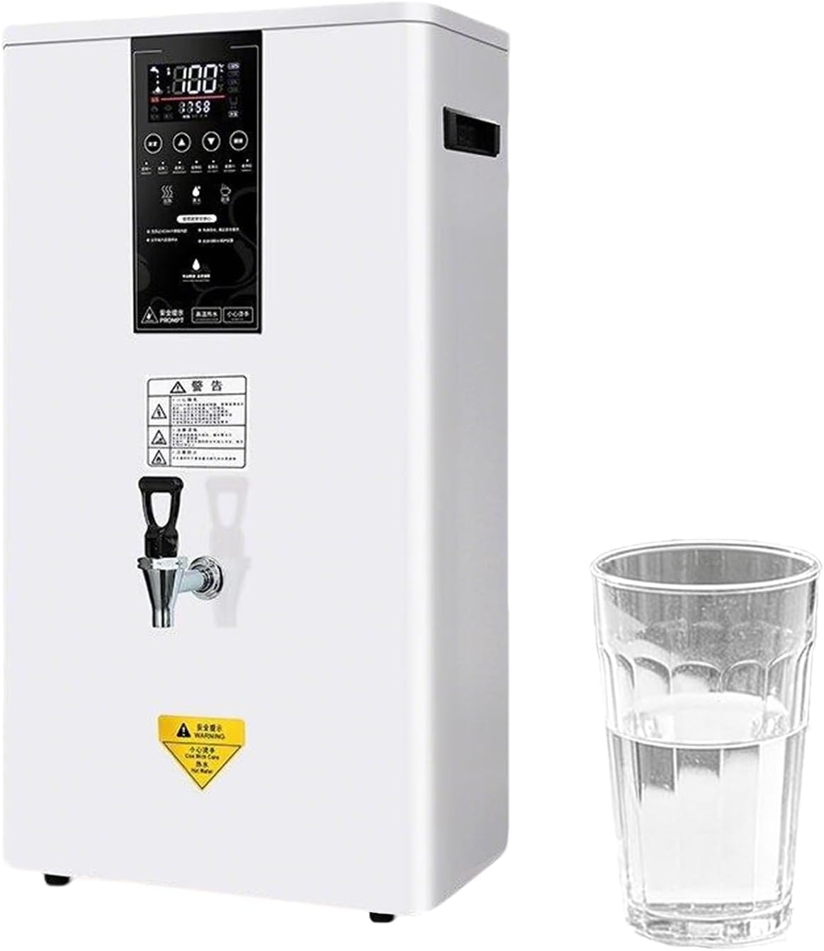 WTRYRN distributeur d'eau chaude, 36 × 36 × 62 cm, 36,5 × 36,5 × 70 cm, 41,5 × 37,5 × 74,1 cm, 110 V, 220 V, 110 V, Blanc, Professionnel