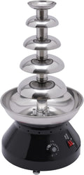 DGJMuu Fontaines et fondues chocolat, ET-CF-51, 3000 ml/ 7 lb, 230 W, 220 V/50 Hz, acier inoxydable de qualité alimentaire, PP de qualité