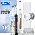 Oral-B Rotatives, Noir, ORAL B elec Genius 9900 CrossAction Brosse à Dents Électrique Rechargeable