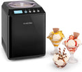 KLARSTEIN sorbetière, 2,5 l, Noir, Vanilly Sky Family - Glace en 5 à 60 minutes, Récipient isotherme pour jusqu'à