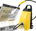 Glowdora nettoyeur vapeur, 3000 W, 3,5 L, Jaune, Polyvalent, Grand Réservoir, Chauffe Rapide (40 S), Nettoie en Profondeur Grilles De Barbecue