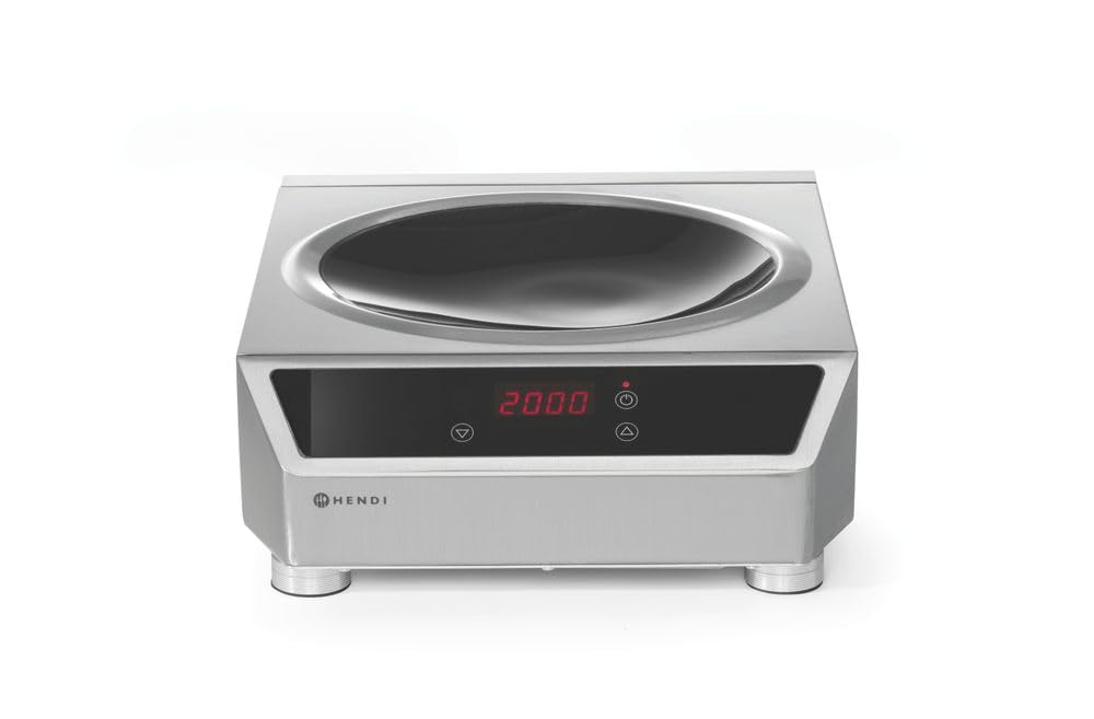HENDI Brûleurs pour wok, Noir, 239766 Wok à induction modèle 3500